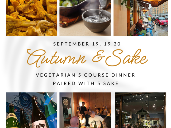 Autumn Vegetarian Sake Event