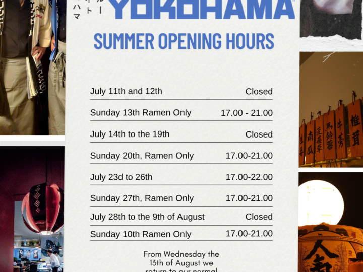 Summer Opening Hours