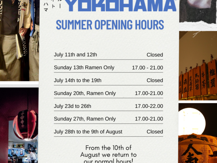 Summer Opening Hours